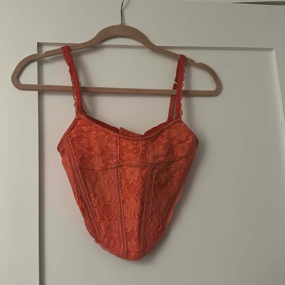 URBAN OUTFITTERS OUT FROM UNDER CORSET TOP